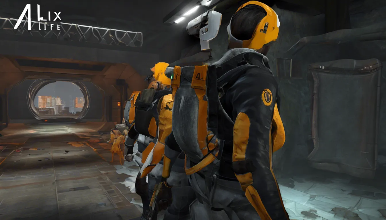 Exploring the immersive world of Half-Life Alyx on Steam
